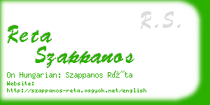 reta szappanos business card